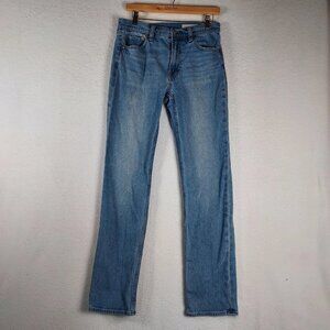 GAP Women’s Straight High Rise Blue Jeans